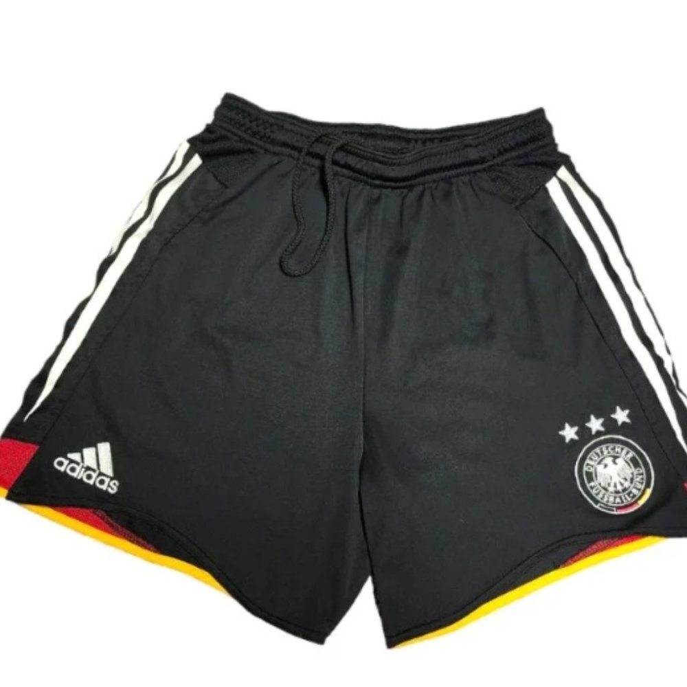 GERMANY 2004 2005 HOME FOOTBALL SOCCER YOUTH ADIDAS SHORTS